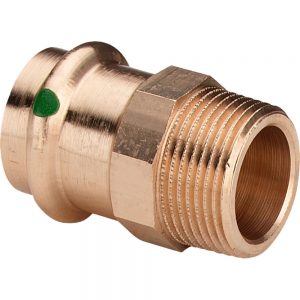 Муфта 35 мм×1″ Viega 297947 бронза