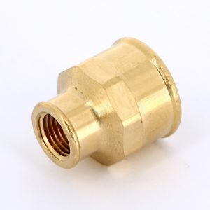 Муфта переходная 1/2″×1/4″ Viega 318031 бронза