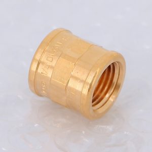Муфта соединительная 1/4″ Viega 319137 бронза