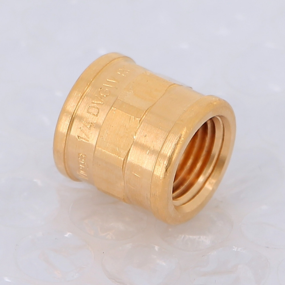 Муфта соединительная 1/4″ Viega 319137 бронза