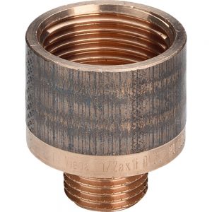 Переходник резьбовой Viega 320430 бронза