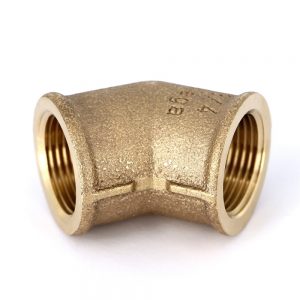 Угол 45° 3/4″ Viega 320645 бронза