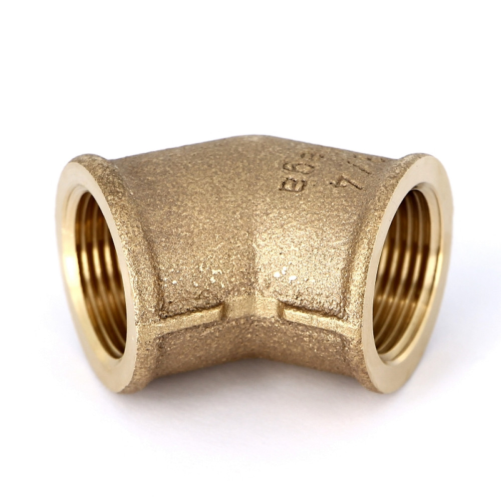 Угол 45° 3/4″ Viega 320645 бронза