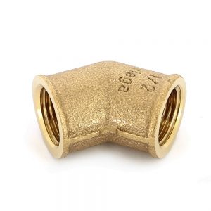 Угол 45° 1/2″ Viega 320690 бронза