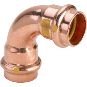 Угол 90° DN 22 Viega 345488 медь
