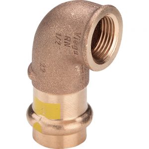 Угол 90° 15×1/2″ Viega 345822 медь