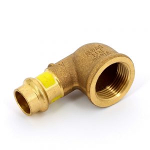 Угол 90° 15×3/4″ Viega 345839 медь