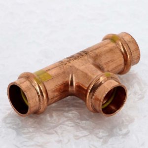Тройник DN 18 Viega 345945 медь