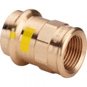 Муфта 22×1/2″ Viega 346416 бронза