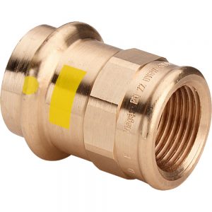 Муфта 28 мм×1″ Viega 346430 бронза