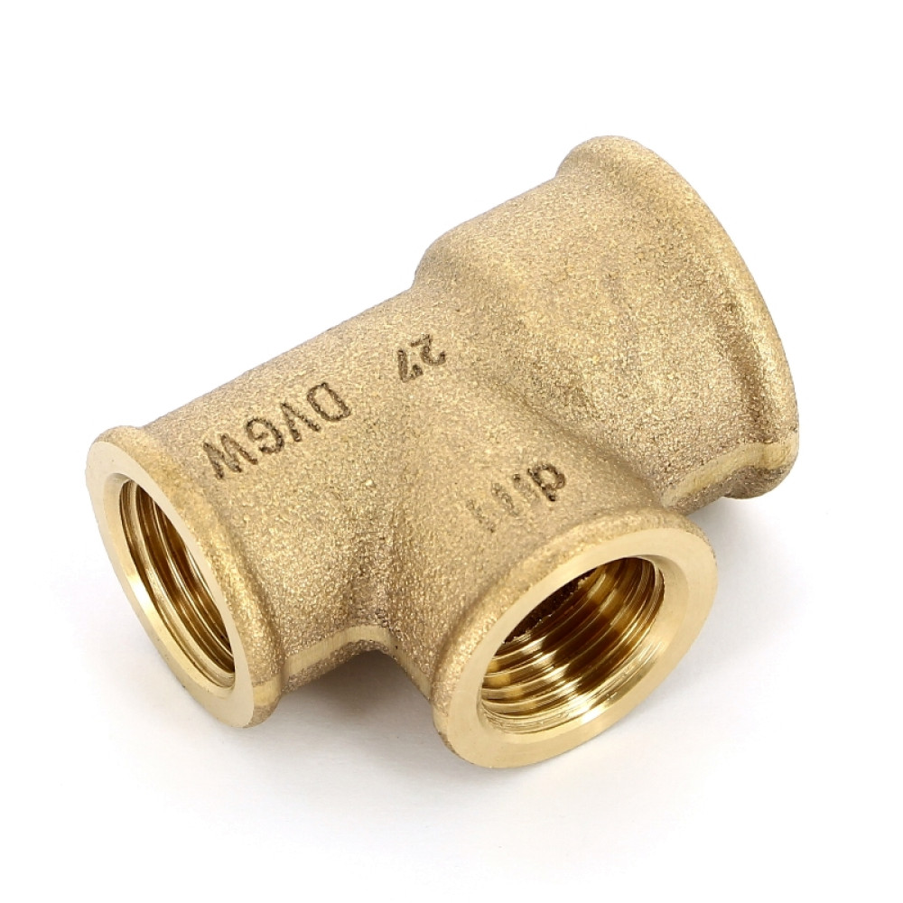 Тройник переходной В 3/4″-1/2″-1/2″ Viega 3130 | 362492 бронза