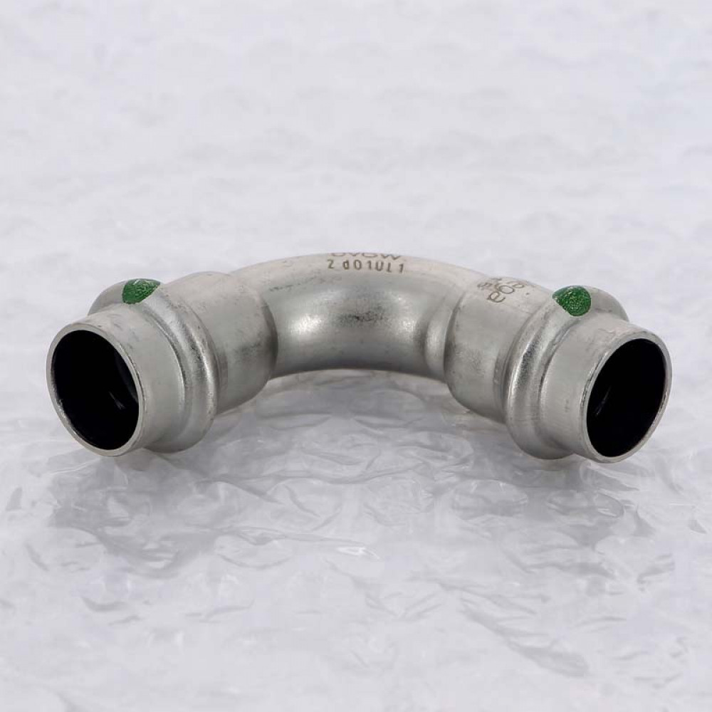 Угол 90° DN 15 Viega 435639 нержавеющая сталь