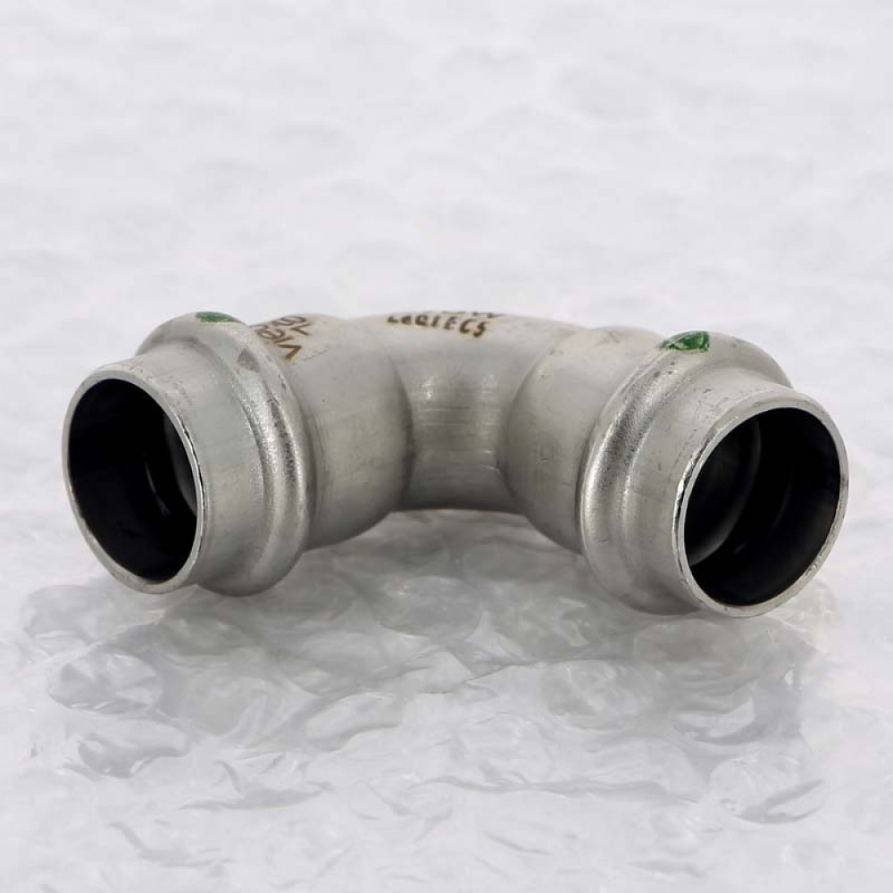 Угол 90 18 Viega 2316 SC‑Contur Sanpress Inox | 435646 нержавеющая сталь