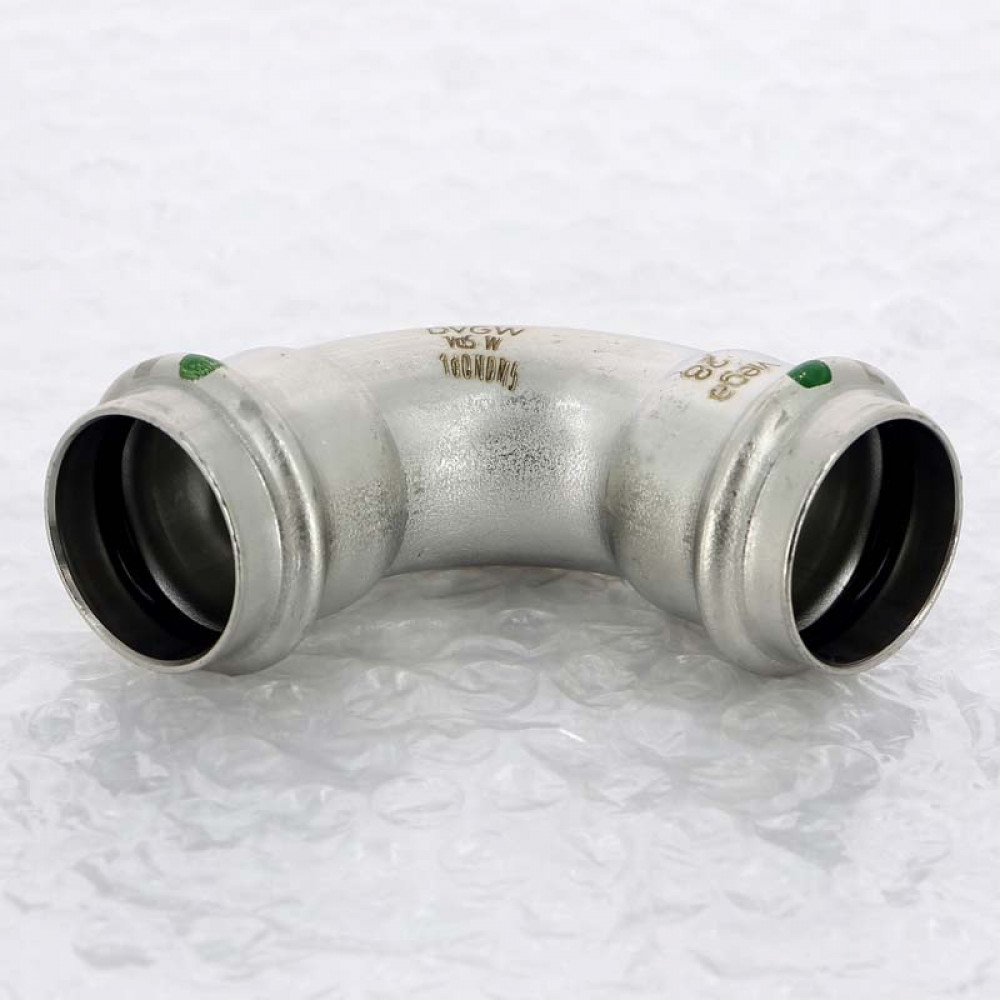 Угол 90° DN 28 Viega 435660 нержавеющая сталь