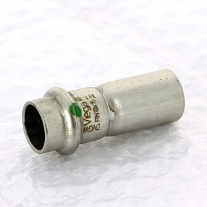 Муфта переходная 18×15 Viega 436223 нержавеющая сталь