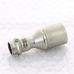 Муфта переходная 28×15 Viega 436254 нержавеющая сталь