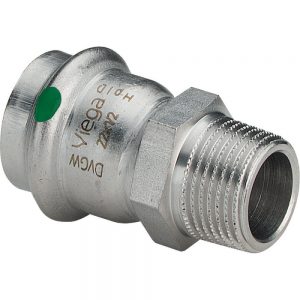 Муфта 15×1/2″ Viega 436445 нержавеющая сталь
