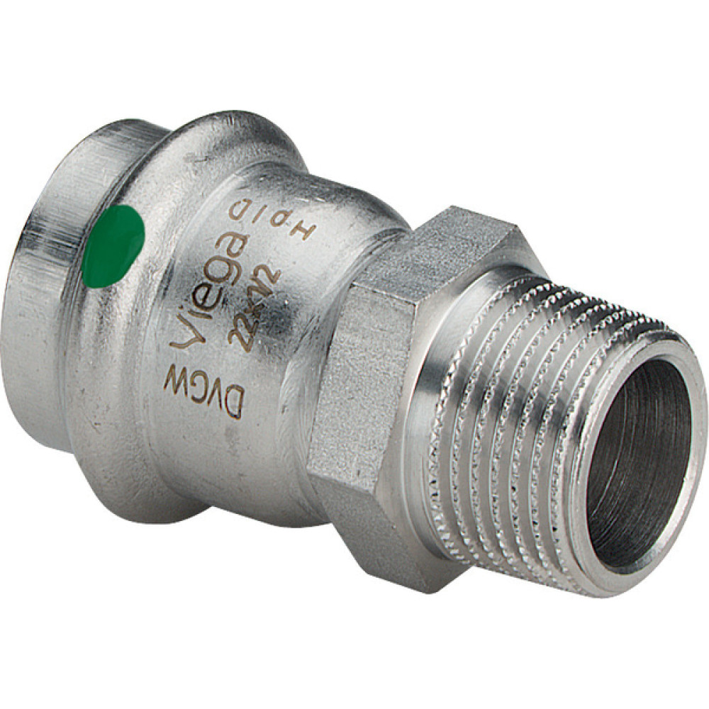 Муфта 15×1/2″ Viega 436445 нержавеющая сталь