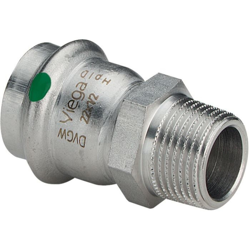 Муфта 18×1/2″ Viega 436469 нержавеющая сталь