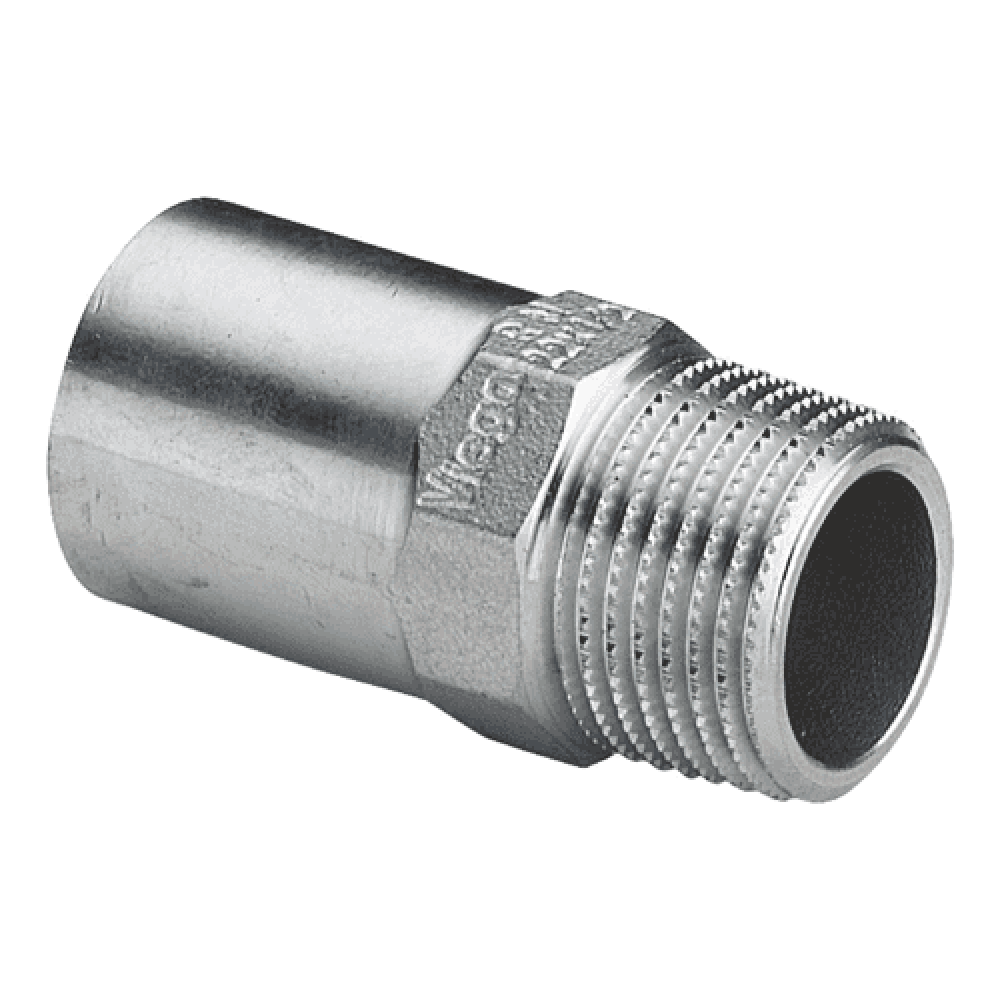 Муфта 15×1/2″ Viega 436704 нержавеющая сталь