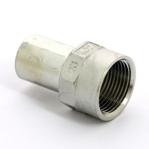 Муфта 22×3/4″ Viega 436834 нержавеющая сталь