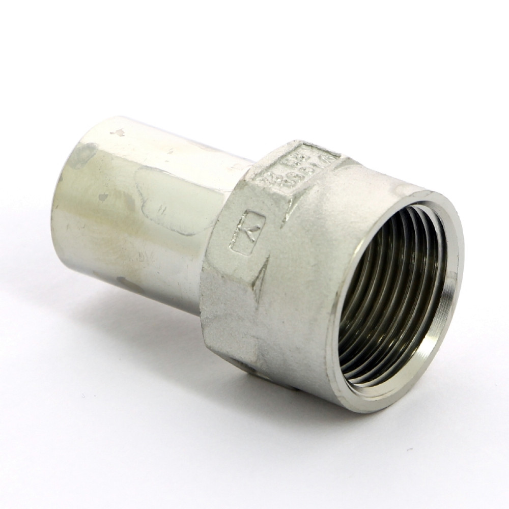 Муфта 22×3/4″ Viega 436834 нержавеющая сталь