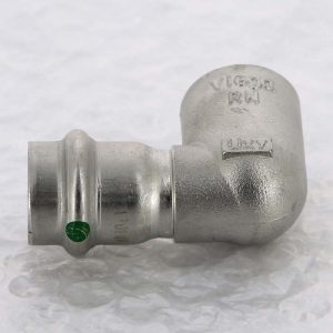 Угол 90° 18×1/2″ Viega 436995 нержавеющая сталь
