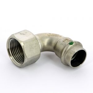 Угол 90° 18×3/4″ Viega 437107 нержавеющая сталь