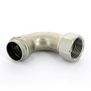 Угол 90° 28×1″ Viega 437121 нержавеющая сталь