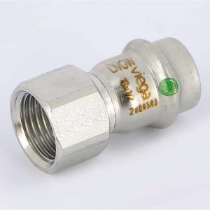 Соединение разъёмное 18×1/2″ Viega 437596 нержавеющая сталь
