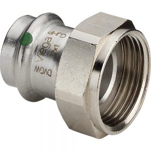 Соединение разъёмное DN 28×1″ Viega 437633 нержавеющая сталь