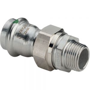 Соединение разъёмное 15×3/4″ Viega 438265 нержавеющая сталь