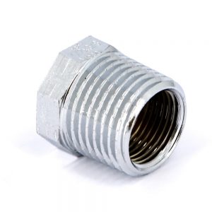 Футорка НВ бронза VIEGA 1/2″ х 3/8″ хромированная| 447991