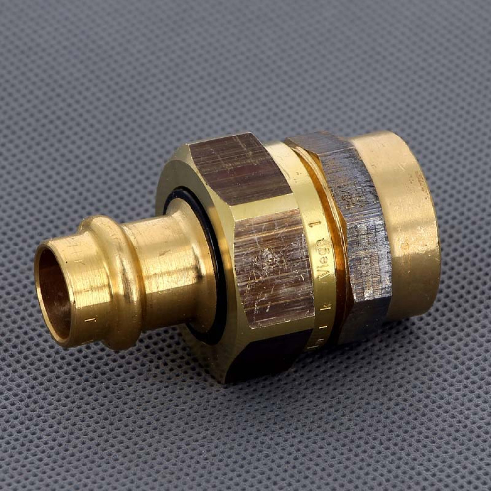 Соединение разъёмное 15×3/4″ Viega 469467 бронза