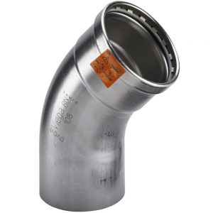 Угол 45° DN 108 Viega 482701 нержавеющая сталь