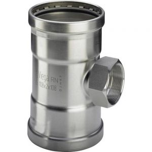 Тройник 108×3/4″ Viega 482909 нержавеющая сталь