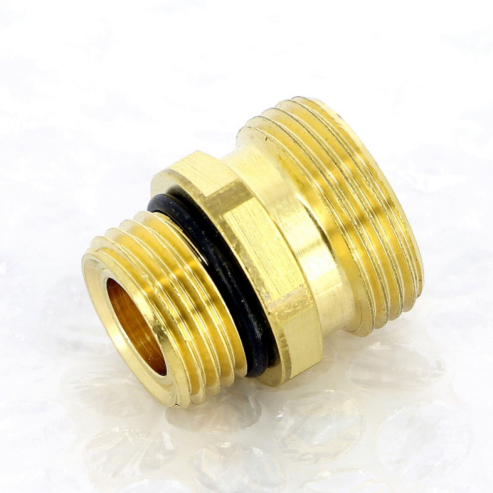 Ниппель 1/2″-3/4″ Itap Multi-Fit | 518 1/2″x3/4″ никелированная латунь