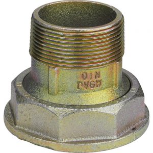 Соединение разъёмное 1 1/4″ Viega 532512 оцинкованный чугун