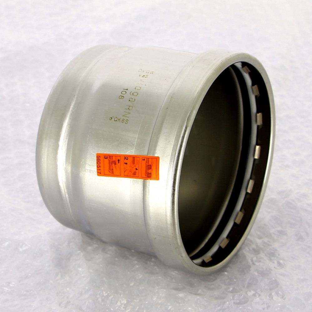 Заглушка Sanpress Inox XL SC-Contur VIEGA 108 нерж.сталь пресс | 557928