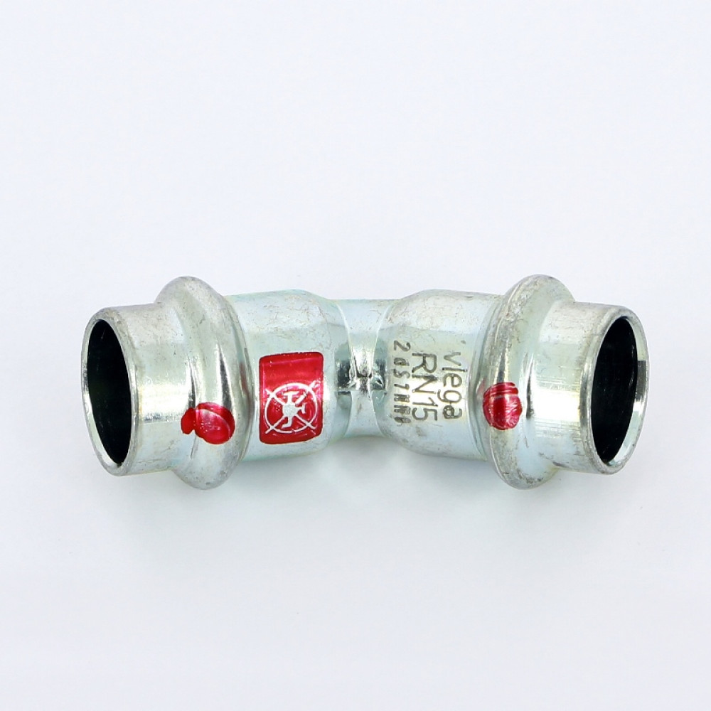Угол 45° DN 15 Viega 558260 сталь