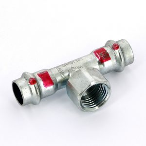 Тройник 15×1/2″ Viega 558888 сталь