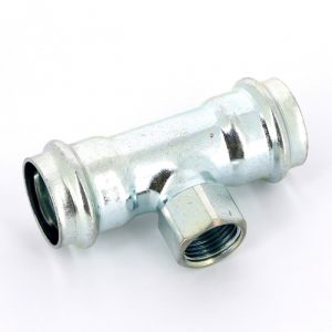 Тройник 28×1/2″ Viega 558918 сталь