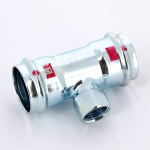 Тройник 35×1/2″ Viega 558932 сталь