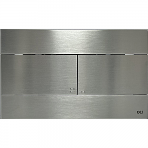 Кнопка смыва OLI SLIM INOX 57141 нержавеющая сталь