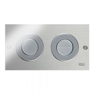 Кнопка смыва OLI Mini Trend 605294, 155×85мм, хром