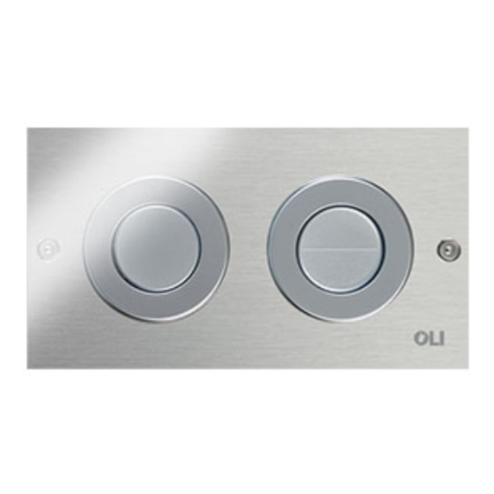 Кнопка смыва OLI Mini Trend 605294, 155×85мм, хром
