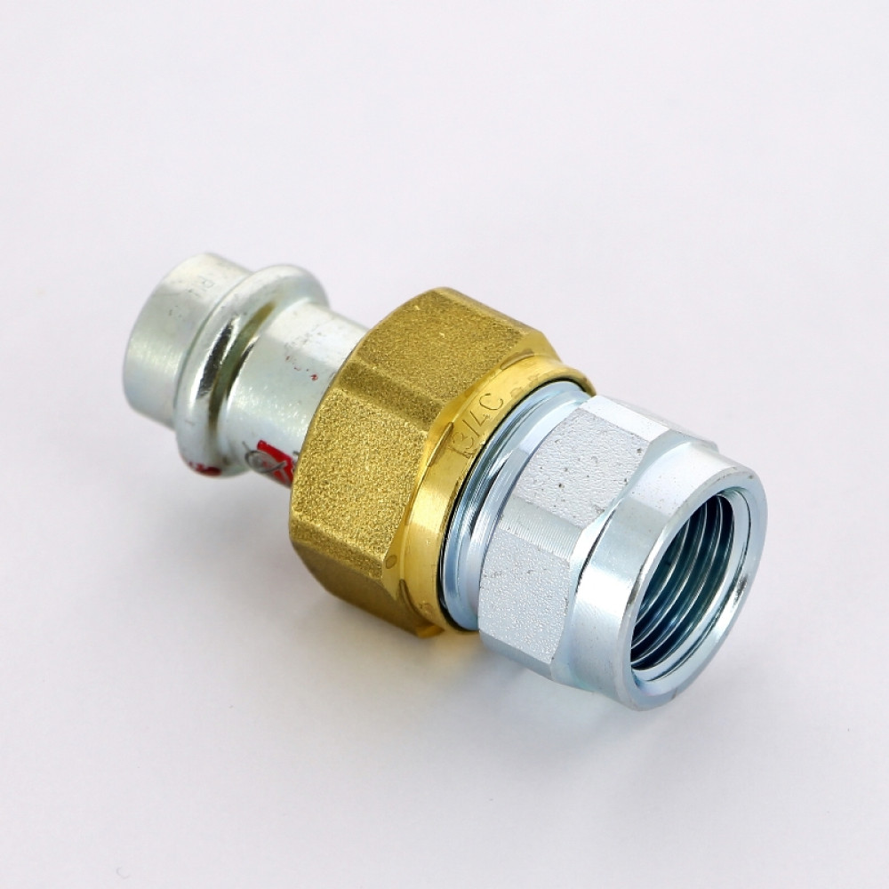 Соединение разъёмное DN 15×1/2″ Viega 641849 сталь