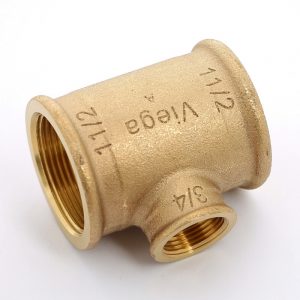 Тройник 1/2″×3/4″ Viega 650766 бронза