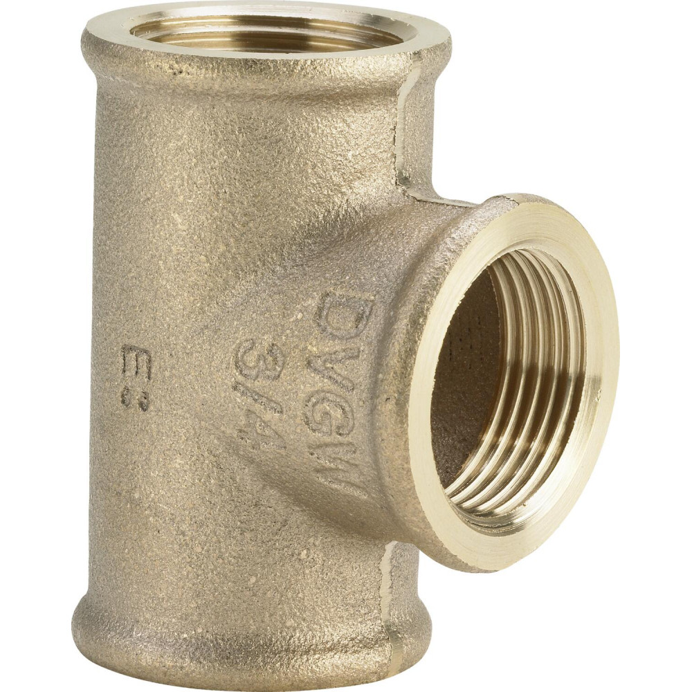 Тройник 2″-1″-2″ Viega 650773 бронза