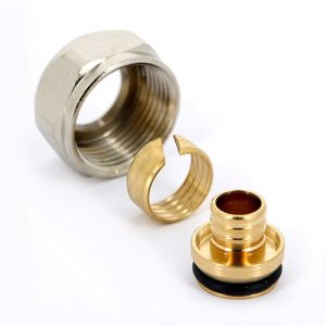 Соединитель обжим-В Uni-Fitt 16 (2.0) х 3/4″ EK | 681N1634